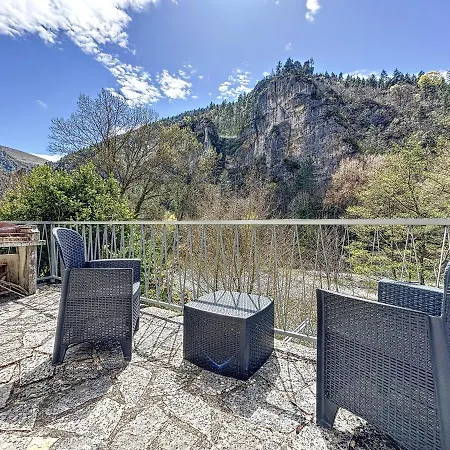 Nyaraló Gorges Du Tarn : Avec Vue Sur Le Tarn Sainte-Énimie