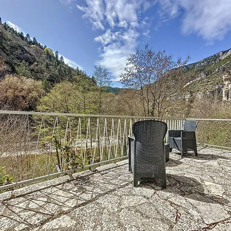 Nyaraló Gorges Du Tarn : Avec Vue Sur Le Tarn Sainte-Énimie